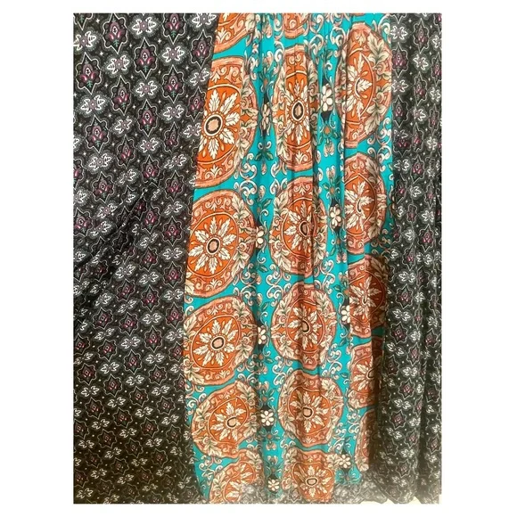 NEW Umgee Boho Lace Up Tunic Dress - Size Small - Picture 5 of 7